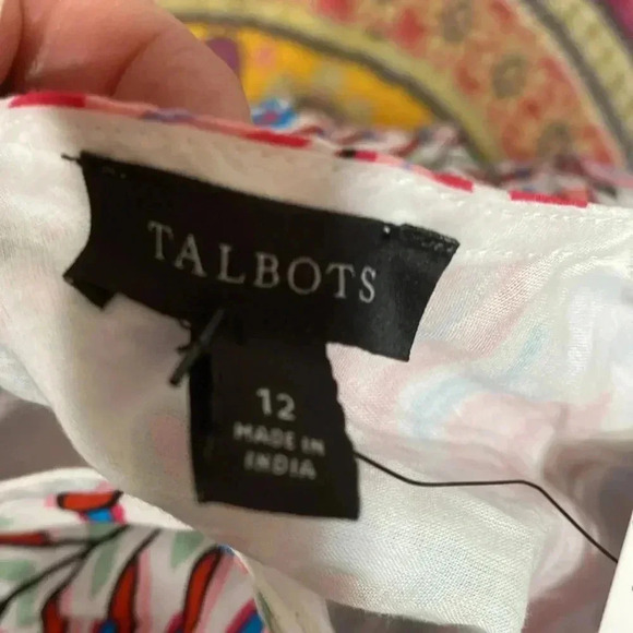 Talbots cotton floral dress - Picture 11 of 13